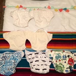 BumGenius and Alva cloth diapers